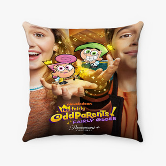 Pastele The Fairly Odd Parents Fairly Odder Custom Pillow Case Awesome Personalized Spun Polyester Square Pillow Cover Decorative Cushion Bed Sofa Throw Pillow Home Decor