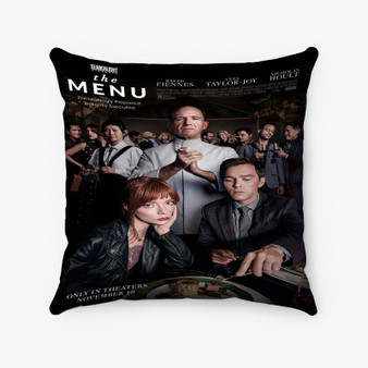 Pastele The Menu Custom Pillow Case Awesome Personalized Spun Polyester Square Pillow Cover Decorative Cushion Bed Sofa Throw Pillow Home Decor
