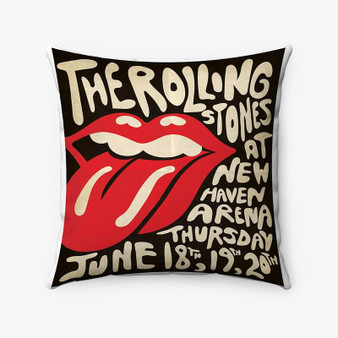 Pastele The Rolling Stones New Haven Arena Custom Pillow Case Awesome Personalized Spun Polyester Square Pillow Cover Decorative Cushion Bed Sofa Throw Pillow Home Decor