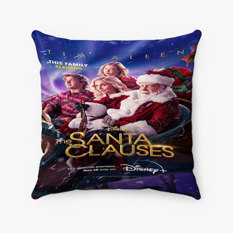 Pastele The Santa Clauses Good Custom Pillow Case Awesome Personalized Spun Polyester Square Pillow Cover Decorative Cushion Bed Sofa Throw Pillow Home Decor