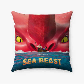 Pastele The Sea Beast Custom Pillow Case Awesome Personalized Spun Polyester Square Pillow Cover Decorative Cushion Bed Sofa Throw Pillow Home Decor