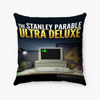 Pastele The Stanley Parable Ultra Deluxe Custom Pillow Case Awesome Personalized Spun Polyester Square Pillow Cover Decorative Cushion Bed Sofa Throw Pillow Home Decor