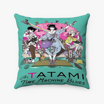 Pastele The Tatami Time Machine Blues Custom Pillow Case Awesome Personalized Spun Polyester Square Pillow Cover Decorative Cushion Bed Sofa Throw Pillow Home Decor