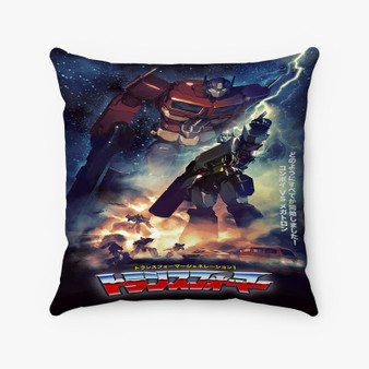 Pastele Transformers G1 Custom Pillow Case Awesome Personalized Spun Polyester Square Pillow Cover Decorative Cushion Bed Sofa Throw Pillow Home Decor