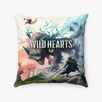 Pastele Wild Hearts Good Custom Pillow Case Awesome Personalized Spun Polyester Square Pillow Cover Decorative Cushion Bed Sofa Throw Pillow Home Decor