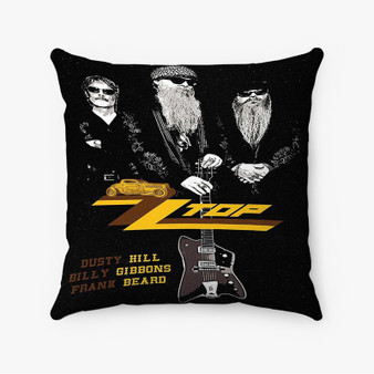 Pastele Zz Top Good Custom Pillow Case Awesome Personalized Spun Polyester Square Pillow Cover Decorative Cushion Bed Sofa Throw Pillow Home Decor