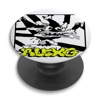 Pastele Alex G Custom PopSockets Awesome Personalized Phone Grip Holder Pop Up Stand Out Mount Grip Standing Pods Apple iPhone Samsung Google Asus Sony Phone Accessories