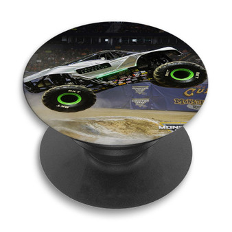 Pastele Alien Invasion Monster Truck Custom PopSockets Awesome Personalized Phone Grip Holder Pop Up Stand Out Mount Grip Standing Pods Apple iPhone Samsung Google Asus Sony Phone Accessories