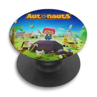 Pastele Autonauts Custom PopSockets Awesome Personalized Phone Grip Holder Pop Up Stand Out Mount Grip Standing Pods Apple iPhone Samsung Google Asus Sony Phone Accessories