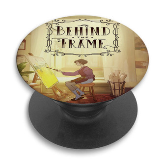 Pastele Behind the Frame The Finest Scene Custom PopSockets Awesome Personalized Phone Grip Holder Pop Up Stand Out Mount Grip Standing Pods Apple iPhone Samsung Google Asus Sony Phone Accessories