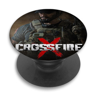 Pastele Crossfire X Custom PopSockets Awesome Personalized Phone Grip Holder Pop Up Stand Out Mount Grip Standing Pods Apple iPhone Samsung Google Asus Sony Phone Accessories