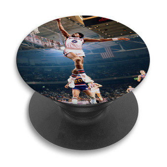 Pastele Dr J Dunk Custom PopSockets Awesome Personalized Phone Grip Holder Pop Up Stand Out Mount Grip Standing Pods Apple iPhone Samsung Google Asus Sony Phone Accessories