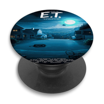 Pastele ET The Extra Terrestrial Custom PopSockets Awesome Personalized Phone Grip Holder Pop Up Stand Out Mount Grip Standing Pods Apple iPhone Samsung Google Asus Sony Phone Accessories