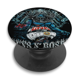 Pastele Guns N Roses Lisbon Portugal Custom PopSockets Awesome Personalized Phone Grip Holder Pop Up Stand Out Mount Grip Standing Pods Apple iPhone Samsung Google Asus Sony Phone Accessories