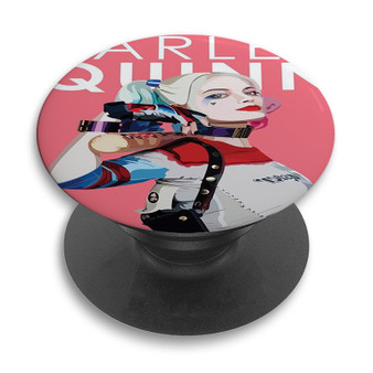 Pastele Harley Quinn Suicide Squad Custom PopSockets Awesome Personalized Phone Grip Holder Pop Up Stand Out Mount Grip Standing Pods Apple iPhone Samsung Google Asus Sony Phone Accessories