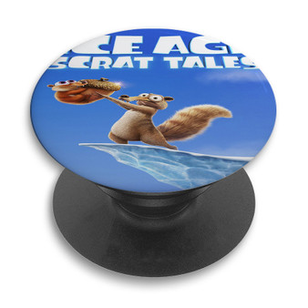 Pastele Ice Age Scrat Tales Custom PopSockets Awesome Personalized Phone Grip Holder Pop Up Stand Out Mount Grip Standing Pods Apple iPhone Samsung Google Asus Sony Phone Accessories