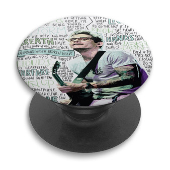 Pastele John Mayer Lyrics Custom PopSockets Awesome Personalized Phone Grip Holder Pop Up Stand Out Mount Grip Standing Pods Apple iPhone Samsung Google Asus Sony Phone Accessories