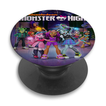 Pastele Monster High Custom PopSockets Awesome Personalized Phone Grip Holder Pop Up Stand Out Mount Grip Standing Pods Apple iPhone Samsung Google Asus Sony Phone Accessories
