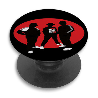 Pastele Run DMC Silhouette Custom PopSockets Awesome Personalized Phone Grip Holder Pop Up Stand Out Mount Grip Standing Pods Apple iPhone Samsung Google Asus Sony Phone Accessories