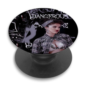 Pastele Selena Gomez Custom PopSockets Awesome Personalized Phone Grip Holder Pop Up Stand Out Mount Grip Standing Pods Apple iPhone Samsung Google Asus Sony Phone Accessories
