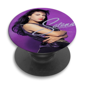 Pastele Selena Quintanilla Custom PopSockets Awesome Personalized Phone Grip Holder Pop Up Stand Out Mount Grip Standing Pods Apple iPhone Samsung Google Asus Sony Phone Accessories
