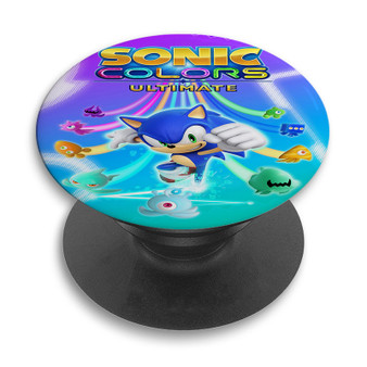 Pastele Sonic Colors Ultimate Custom PopSockets Awesome Personalized Phone Grip Holder Pop Up Stand Out Mount Grip Standing Pods Apple iPhone Samsung Google Asus Sony Phone Accessories