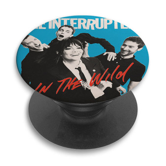 Pastele The Interrupters In The Wild Custom PopSockets Awesome Personalized Phone Grip Holder Pop Up Stand Out Mount Grip Standing Pods Apple iPhone Samsung Google Asus Sony Phone Accessories