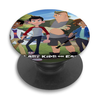 Pastele The Last Kids on Earth Custom PopSockets Awesome Personalized Phone Grip Holder Pop Up Stand Out Mount Grip Standing Pods Apple iPhone Samsung Google Asus Sony Phone Accessories