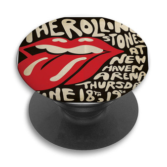 Pastele The Rolling Stones New Haven Arena Custom PopSockets Awesome Personalized Phone Grip Holder Pop Up Stand Out Mount Grip Standing Pods Apple iPhone Samsung Google Asus Sony Phone Accessories