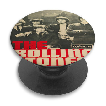 Pastele The Rolling Stones Vintage Custom PopSockets Awesome Personalized Phone Grip Holder Pop Up Stand Out Mount Grip Standing Pods Apple iPhone Samsung Google Asus Sony Phone Accessories
