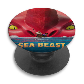 Pastele The Sea Beast Custom PopSockets Awesome Personalized Phone Grip Holder Pop Up Stand Out Mount Grip Standing Pods Apple iPhone Samsung Google Asus Sony Phone Accessories