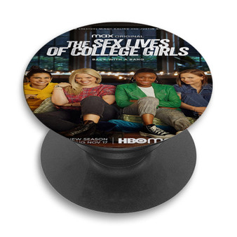 Pastele The Sex Lives of College Girls Custom PopSockets Awesome Personalized Phone Grip Holder Pop Up Stand Out Mount Grip Standing Pods Apple iPhone Samsung Google Asus Sony Phone Accessories