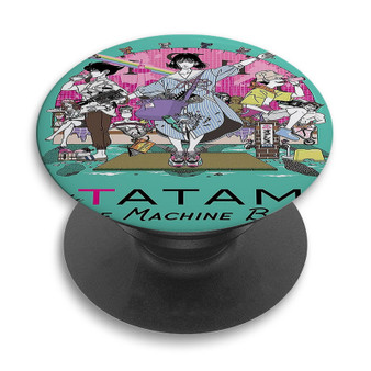 Pastele The Tatami Time Machine Blues Custom PopSockets Awesome Personalized Phone Grip Holder Pop Up Stand Out Mount Grip Standing Pods Apple iPhone Samsung Google Asus Sony Phone Accessories