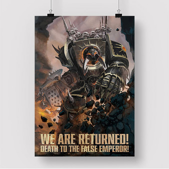 Pastele Black Legion Warhammer 40 K Custom Silk Poster Awesome Personalized Print Wall Decor 20 x 13 Inch 24 x 36 Inch Wall Hanging Art Home Decoration Posters