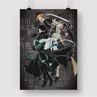 Pastele Bungou Stray Dogs 4th Season Good Custom Silk Poster Awesome Personalized Print Wall Decor 20 x 13 Inch 24 x 36 Inch Wall Hanging Art Home Decoration Posters