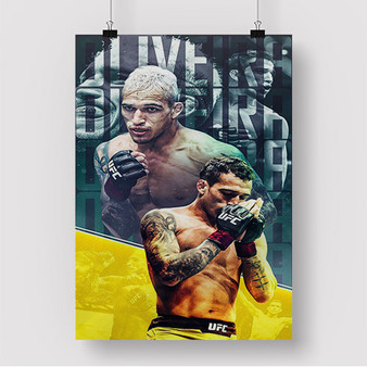 Pastele Charles Oliveira UFC Custom Silk Poster Awesome Personalized Print Wall Decor 20 x 13 Inch 24 x 36 Inch Wall Hanging Art Home Decoration Posters