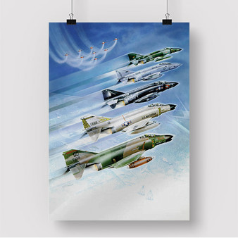 Pastele F 4 Phantom Poster Custom Silk Poster Awesome Personalized Print Wall Decor 20 x 13 Inch 24 x 36 Inch Wall Hanging Art Home Decoration Posters