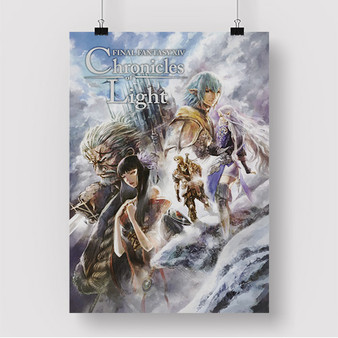 Pastele Final Fantasy XIV Chronicles of Light Custom Silk Poster Awesome Personalized Print Wall Decor 20 x 13 Inch 24 x 36 Inch Wall Hanging Art Home Decoration Posters