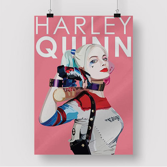 Pastele Harley Quinn Suicide Squad Custom Silk Poster Awesome Personalized Print Wall Decor 20 x 13 Inch 24 x 36 Inch Wall Hanging Art Home Decoration Posters