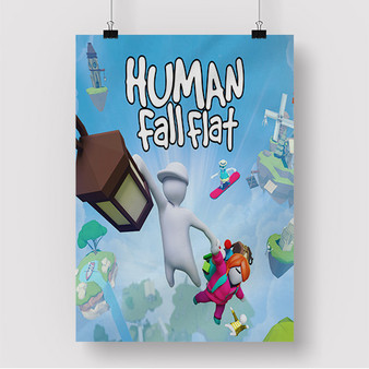 Pastele Human Fall Flat jpeg Custom Silk Poster Awesome Personalized Print Wall Decor 20 x 13 Inch 24 x 36 Inch Wall Hanging Art Home Decoration Posters