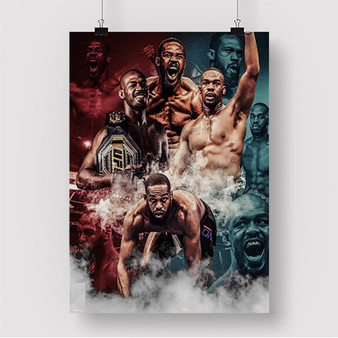 Pastele Jon Jones UFC MMA Custom Silk Poster Awesome Personalized Print Wall Decor 20 x 13 Inch 24 x 36 Inch Wall Hanging Art Home Decoration Posters