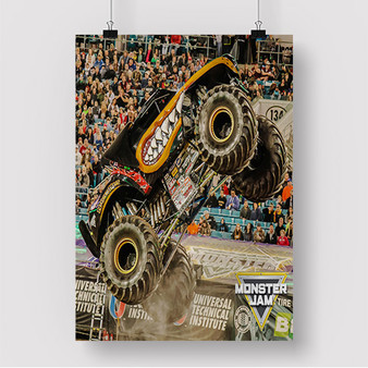 Pastele Monster Mutt Rottweiler Monster Truck Custom Silk Poster Awesome Personalized Print Wall Decor 20 x 13 Inch 24 x 36 Inch Wall Hanging Art Home Decoration Posters