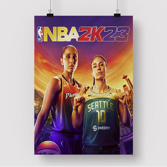 Pastele NBA 2 K23 WNBA Edition Custom Silk Poster Awesome Personalized Print Wall Decor 20 x 13 Inch 24 x 36 Inch Wall Hanging Art Home Decoration Posters