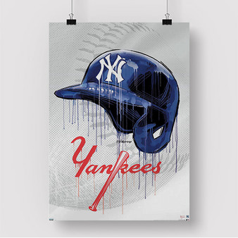 Pastele New York Yankees jpeg Custom Silk Poster Awesome Personalized Print Wall Decor 20 x 13 Inch 24 x 36 Inch Wall Hanging Art Home Decoration Posters