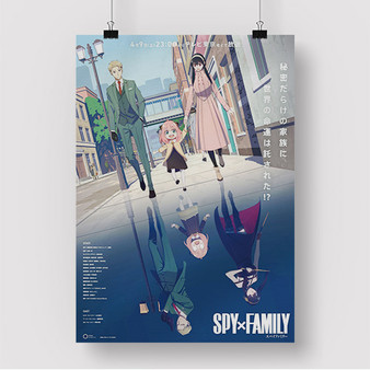 Pastele Spy x Family Anime Custom Silk Poster Awesome Personalized Print Wall Decor 20 x 13 Inch 24 x 36 Inch Wall Hanging Art Home Decoration Posters