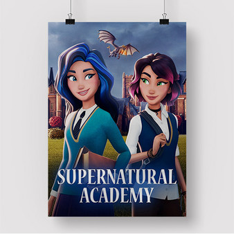 Pastele Supernatural Academy Custom Silk Poster Awesome Personalized Print Wall Decor 20 x 13 Inch 24 x 36 Inch Wall Hanging Art Home Decoration Posters