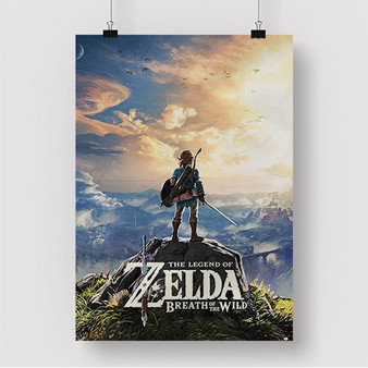 Pastele The Legend Of Zelda Breath Of The Wild Custom Silk Poster Awesome Personalized Print Wall Decor 20 x 13 Inch 24 x 36 Inch Wall Hanging Art Home Decoration Posters