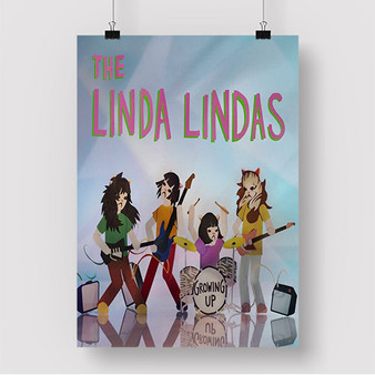 Pastele The Linda Lindas Growing Up Custom Silk Poster Awesome Personalized Print Wall Decor 20 x 13 Inch 24 x 36 Inch Wall Hanging Art Home Decoration Posters