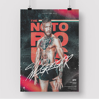 Pastele The Notorious Conor Mc Gregor Custom Silk Poster Awesome Personalized Print Wall Decor 20 x 13 Inch 24 x 36 Inch Wall Hanging Art Home Decoration Posters