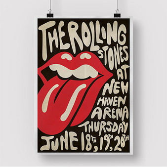 Pastele The Rolling Stones New Haven Arena Custom Silk Poster Awesome Personalized Print Wall Decor 20 x 13 Inch 24 x 36 Inch Wall Hanging Art Home Decoration Posters